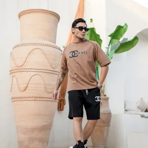 ست شلوارک و تیشرت مردانه CHANEL