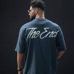 خرید تیشرت باکسی چاپی THE END