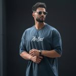 فروش تیشرت باکسی چاپی THE END
