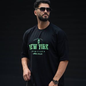 تیشرت باکسی چاپی NEW YORK