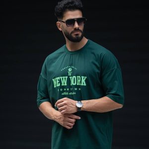 تیشرت باکسی چاپی NEW YORK