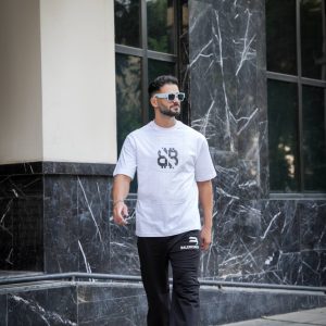 ست اسلش و تیشرت مردانه بگ استایل BALENCIAGA