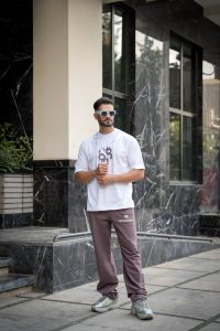 ست اسلش و تیشرت مردانه بگ استایل BALENCIAGA (7)