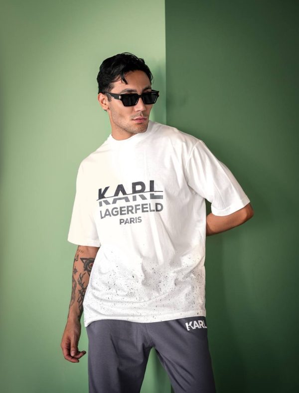 ست اسلش و تیشرت مردانه بگ استایل KARL (2)