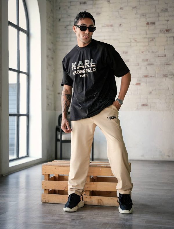 ست اسلش و تیشرت مردانه بگ استایل KARL (8)